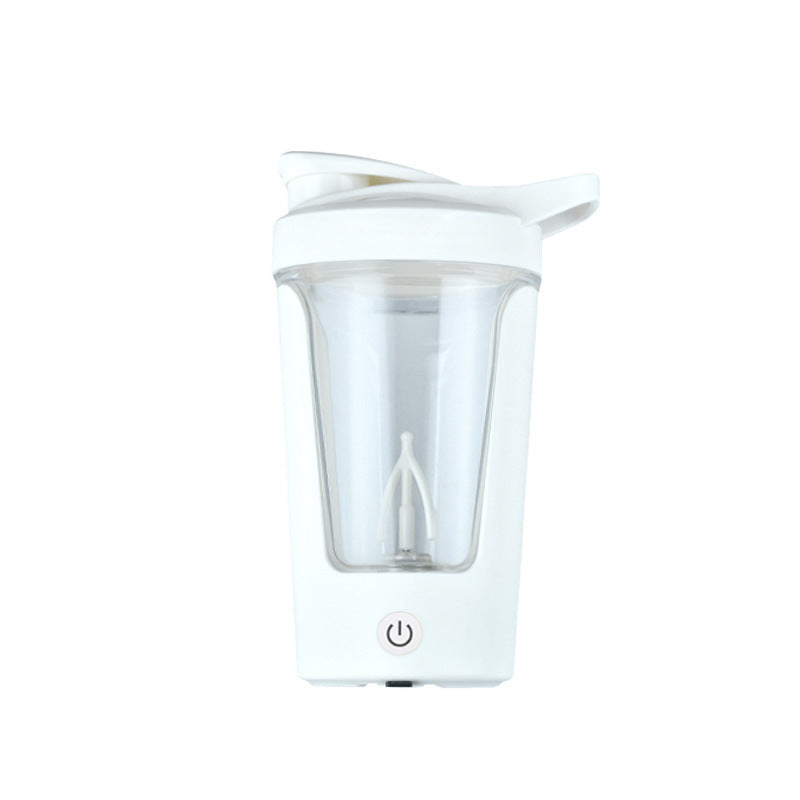 Botella Mezcladora Eléctrica Portátil de 450 ml, Mezcladora Automática, Vaso Mezclador Multiusos para Jugos, para Fitness y Trabajo