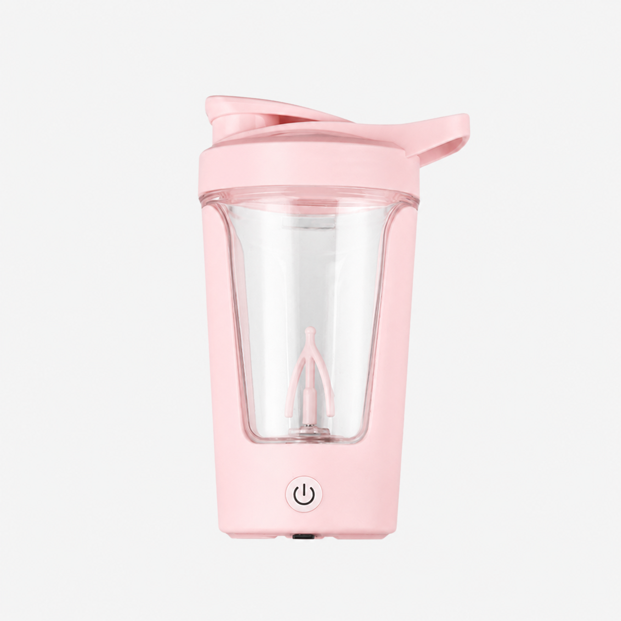 Botella Mezcladora Eléctrica Portátil de 450 ml, Mezcladora Automática, Vaso Mezclador Multiusos para Jugos, para Fitness y Trabajo